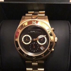 Marc by Marc Jacobs Gold Chronograph Watch